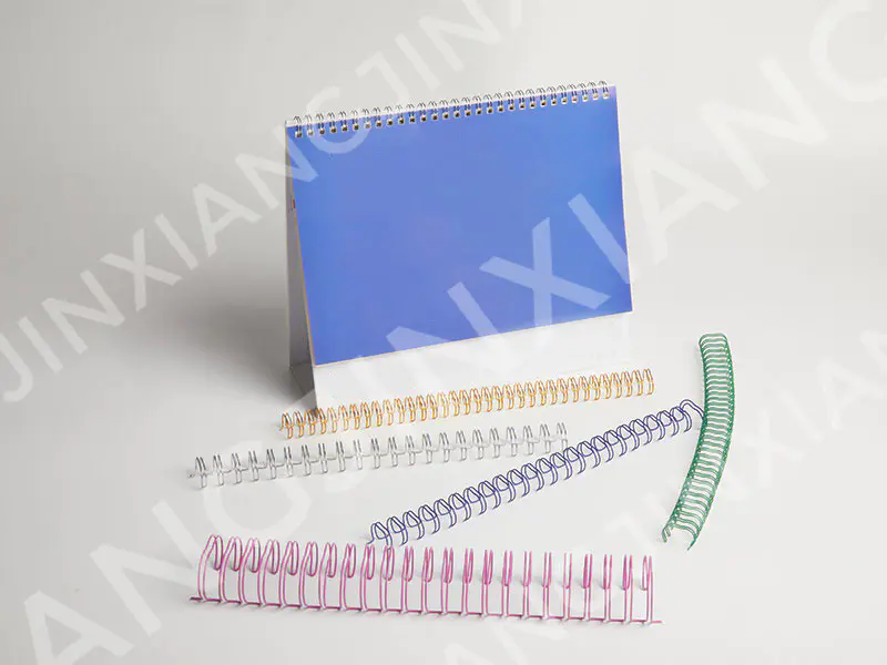 How do you ensure accurate punching and binding alignment when using double loop wire binding machines?